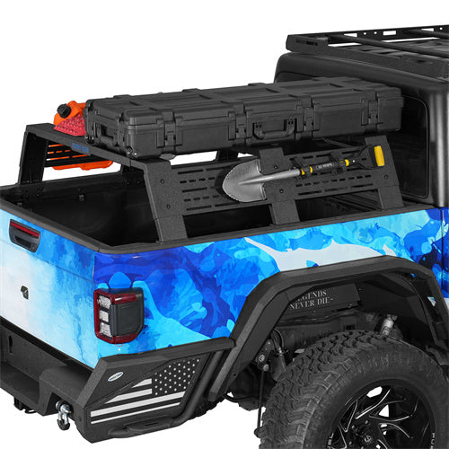 Load image into Gallery viewer, Hooke Road 12.2" Bed Rack for Jeep Gladiator JT Toyota Tacoma Ford Ranger b9922s 3