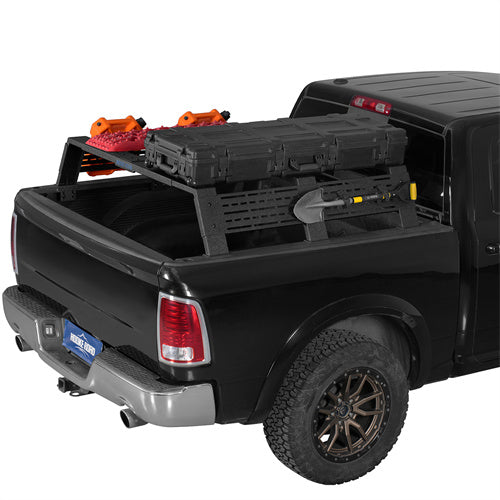 Load image into Gallery viewer, Hooke Road  12.2" High Overland Bed Rack for 07-23 Toyota Tundra & 05-23 Tacoma(6' Bed) & 09-23 Ford F-150 & Raptor & 09-23 Ram 1500  b9923s 2