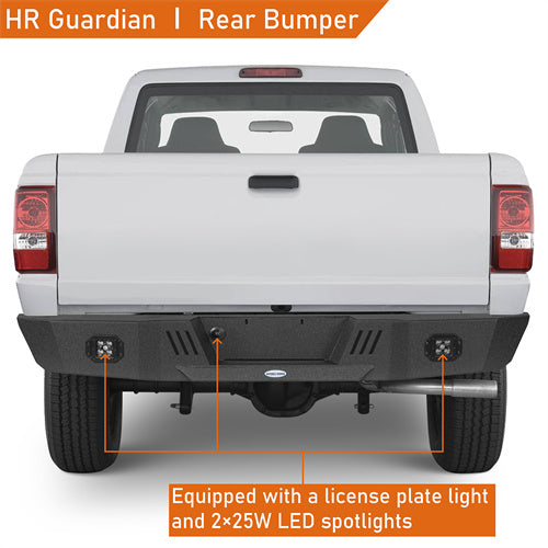 Load image into Gallery viewer, 1993-2011 Ford Ranger Fleetside Rear Bumper Hooke Road b8820 10
