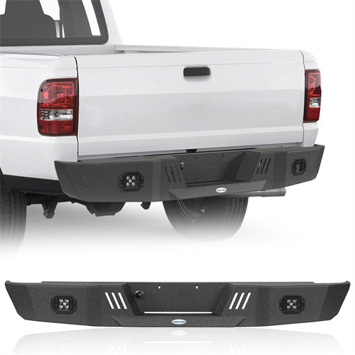 Load image into Gallery viewer, 1993-2011 Ford Ranger Fleetside Rear Bumper Hooke Road b8820 1
