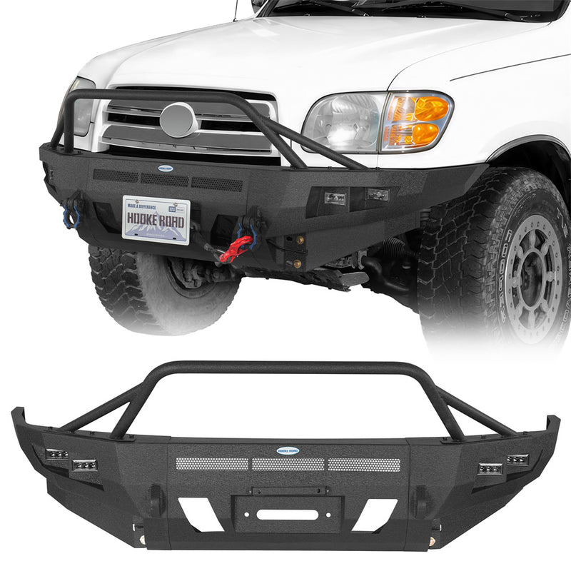 Load image into Gallery viewer, 2000-2006 Toyota Tundra Front Bumper w/ Winch Plate Hooke Road b5254 1
