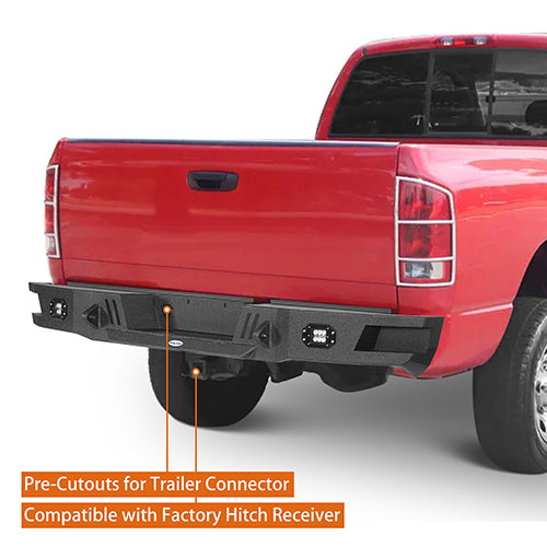 Load image into Gallery viewer, 2003-2005 Dodge Ram 2500 Front Bumper & Rear Bumper w/Winch Plate (Excluding Diesel Models) - Hooke Road HE.6463+6464 10