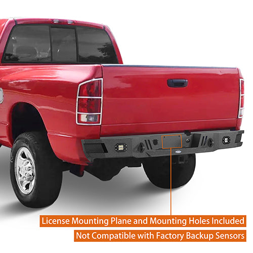Load image into Gallery viewer, 2003-2005 Dodge Ram 2500 Front Bumper & Rear Bumper w/Winch Plate (Excluding Diesel Models) - Hooke Road HE.6463+6464 13
