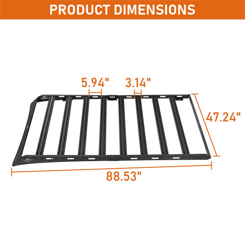 Load image into Gallery viewer, Hooke Road 2003-2009 Toyota 4Runner Roof Rack with 8 cross bars b9853s 5