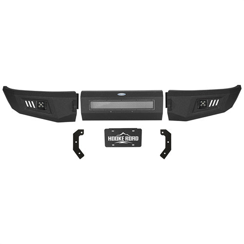 Load image into Gallery viewer, Hooke Road 2004-2008 Ford F-150 Front Bumper with Spotlights & D-rings b8008 5