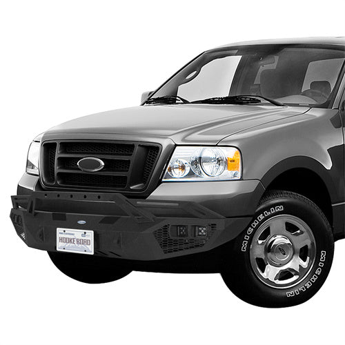 Load image into Gallery viewer, Hooke Road 2004-2008 Ford F-150 Steel Front Bumper with Winch Plate b8007 2