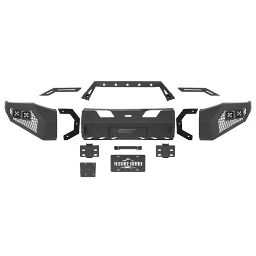 Load image into Gallery viewer, 2006-2009 Ram 2500 3500 Front Bumper with Winch Plate Hooke Road b6481 8
