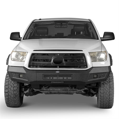 Load image into Gallery viewer, 2007-2013 Toyota Tundra Front Bumper Replacement Textured Black -  HookeRoad  b5209 4
