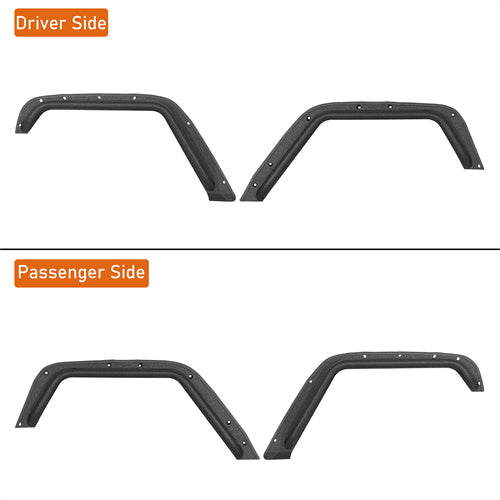 Load image into Gallery viewer, 07-18 Jeep Wrangler JK Tube Fender Flare Delete - Hooke Road