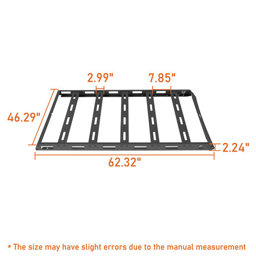 Load image into Gallery viewer, Hooke Road 2010-2024 Toyota 4Runner Roof Rack b9820s 5