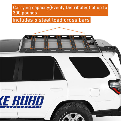 Load image into Gallery viewer, Hooke Road 2010-2024 Toyota 4Runner Roof Rack b9820s 6