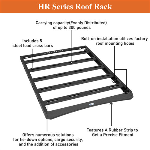 Load image into Gallery viewer, Hooke Road 2010-2024 Toyota 4Runner Roof Rack b9820s 8