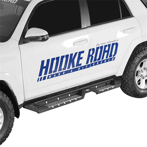 Hooke Road 2010-2024 Toyota 4Runner Side Steps Running Boards b9817 2