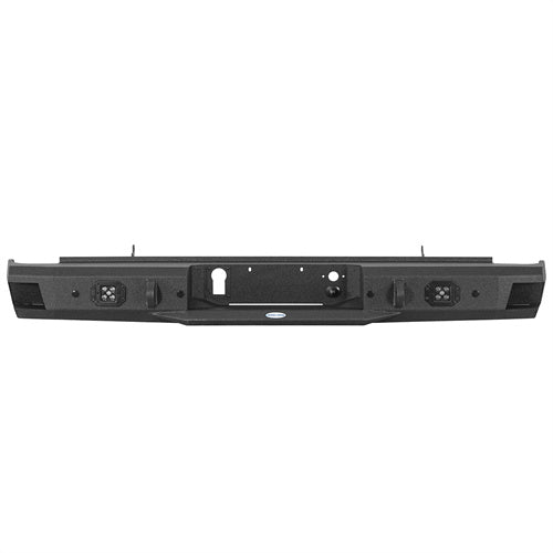 Load image into Gallery viewer, Hooke Road 2011-2019 Chevy Silverado & Sierra 2500HD 3500HD Steel Rear Bumper b9531 3