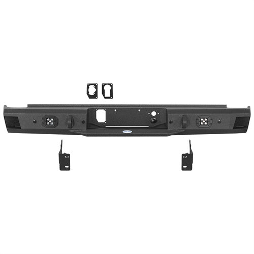 Load image into Gallery viewer, Hooke Road 2011-2019 Chevy Silverado & Sierra 2500HD 3500HD Steel Rear Bumper b9531 6