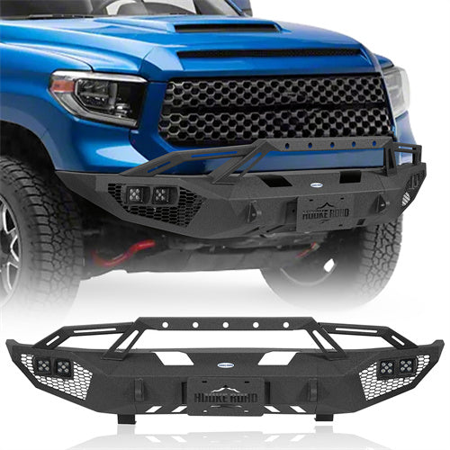 Load image into Gallery viewer, 2014-2021 Toyota Tundra Front Bumper with Winch Plate Hooke Road b5010ab 1