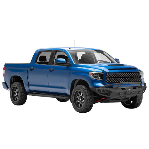 Load image into Gallery viewer, 2014-2021 Toyota Tundra Front Bumper with Winch Plate Hooke Road b5010ab 3