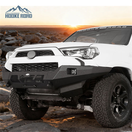 Load image into Gallery viewer, Hooke Road 2014-2024 Toyota 4Runner Front Bumper with Spotlights b9822s 4