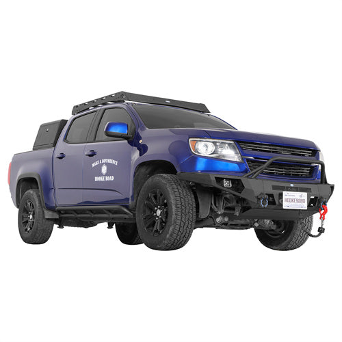 Load image into Gallery viewer, Hooke Road Steel Full-Width Front Bumper for 2015-2020 Chevy Colorado b9121s 3