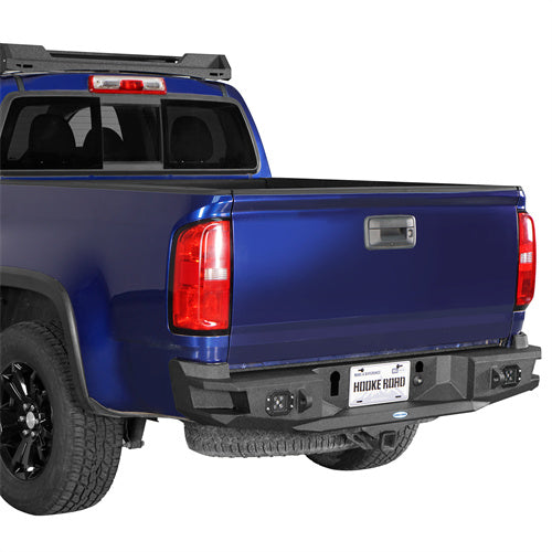 Load image into Gallery viewer, Hooke Road 2015-2022 Chevy Colorado & GMC Canyon Steel Rear Bumper, Excluding ZR2 Models b9110s 2