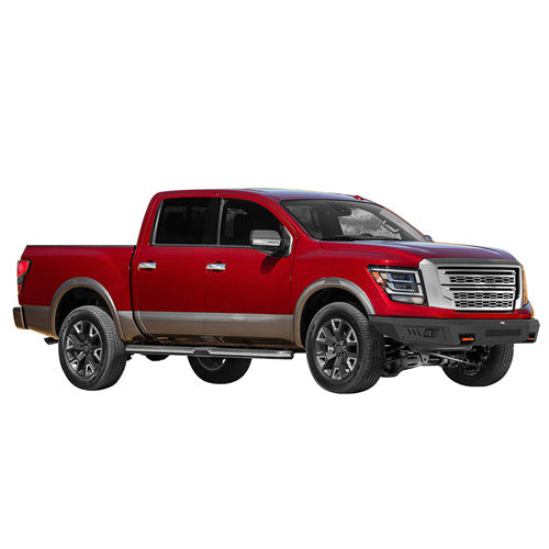 Load image into Gallery viewer, Hooke Road 2017-2024 Nissan Titan Front Bumper with 22" LED light bar b5301 3