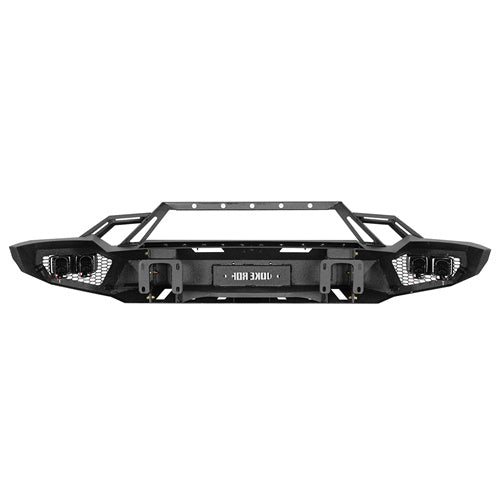 Load image into Gallery viewer, Hooke Road 2020-2023 GMC Sierra 2500HD/3500HD Front Bumper with Winch Plate & 4 × LED Lights b9206ab 6