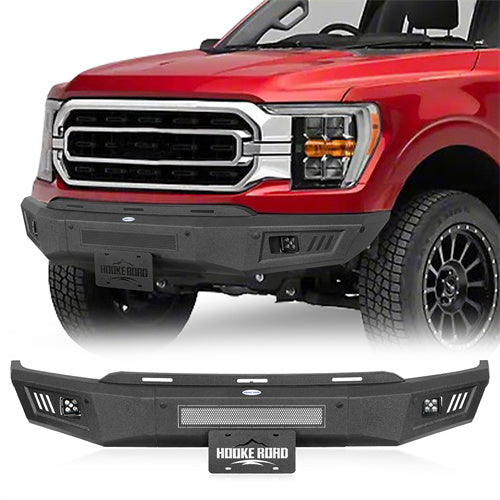 Hooke Road 21-23 Ford F-150 Front Bumper, Excluding Raptor – Hooke