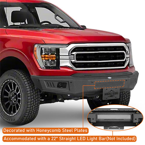 Load image into Gallery viewer, Hooke Road 21-23 Ford F-150 Front Bumper, Excluding Raptor b8304 9