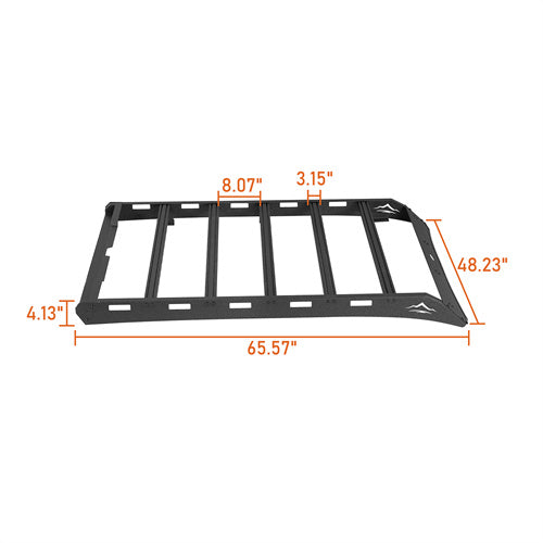 Load image into Gallery viewer, Hooke Road 2024-2025 Toyota Tacoma Roof Racks for Double Cab b4400s 4