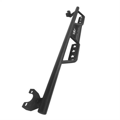 Load image into Gallery viewer, HookeRoad Jeep JK 4-Door Side Steps Wide Drop Nerf Bars Running Boards for 2007-2018 Wrangler JK b2010 12