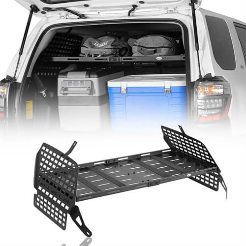 Load image into Gallery viewer, 2010-2024 Toyota 4Runner Interior Cargo Rack & Rear Window Molle Panel Aftermarket Parts - Hooke Road b9803s 2