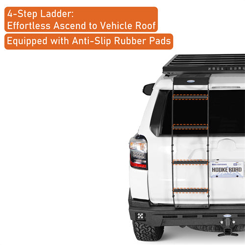 Load image into Gallery viewer, 2010-2024 Toyota 4Runner Rear Hatch Ladder Toyota 4Runner Accessories - Hooke Road b9807s 10