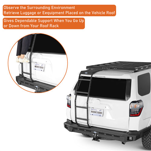 Load image into Gallery viewer, 2010-2024 Toyota 4Runner Rear Hatch Ladder Toyota 4Runner Accessories - Hooke Road b9807s 11
