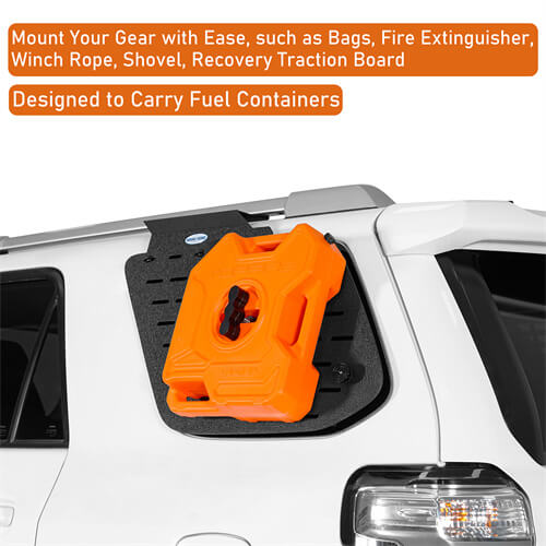 Load image into Gallery viewer, 2010-2024 Toyota 4Runner Molle Panel Rear Window Exterior Storage Panels Aftermarket Parts - Hooke Road b9804s 10