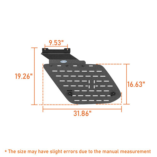 Load image into Gallery viewer, 2010-2024 Toyota 4Runner Molle Panel Rear Window Exterior Storage Panels Aftermarket Parts - Hooke Road b9804s 17