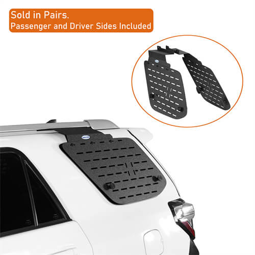 Load image into Gallery viewer, 2010-2024 Toyota 4Runner Molle Panel Rear Window Exterior Storage Panels Aftermarket Parts - Hooke Road b9804s 9
