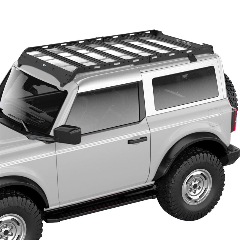 Load image into Gallery viewer, 2021-2026 2-Door Ford Bronco Roof Rack Luggage Rack 4x4 Truck Parts Hooke Road b8929-2s 3