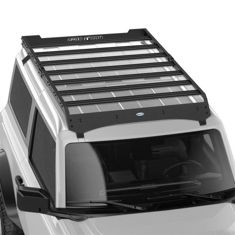 Load image into Gallery viewer, 2021-2026 2-Door Ford Bronco Roof Rack Luggage Rack 4x4 Truck Parts Hooke Road b8929-2s 4