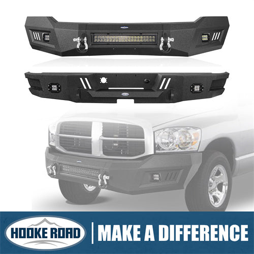 Load image into Gallery viewer, Hooke Road Ram 1500 Front & Rear Bumper Combo(06-08 Ram 1500)