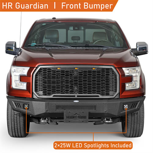 2015-2017 Ford F-150 Front Bumper Aftermarket Bumper Pickup Truck Parts - Hooke Road b8281 10