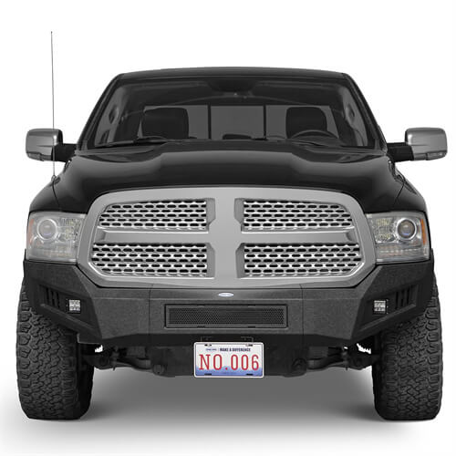 2013-2018 Ram 1500 Aftermarket Front Bumper 4x4 Truck Parts - Hooke Road b6023s 3
