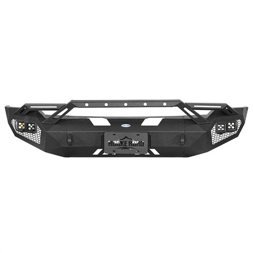 Load image into Gallery viewer, Hooke Road Aftermarket Front Bumper w/ Winch Plate & 4 × LED Lights for 2006-2008 Ram 1500 b6506ab 5