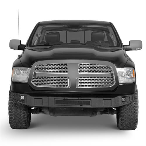 Load image into Gallery viewer, Aftermarket Full Width Front Bumper 4x4 Parts For 2013-2018 Ram 1500 - Hooke Road b6026s 3