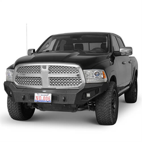 Load image into Gallery viewer, Aftermarket Full Width Front Bumper 4x4 Truck Parts For 2013-2018 Dodge Ram 1500 - Hooke Road b6021 4
