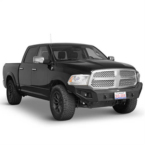 Load image into Gallery viewer, Aftermarket Full Width Front Bumper 4x4 Truck Parts For 2013-2018 Dodge Ram 1500 - Hooke Road b6021 5