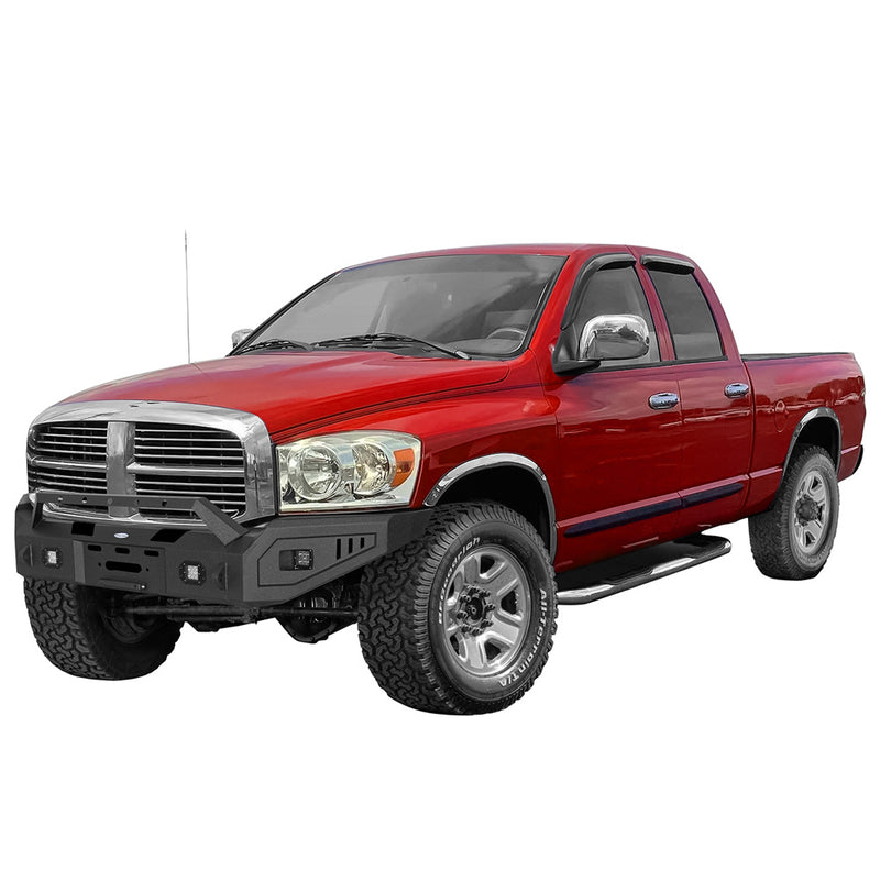 Load image into Gallery viewer, Aftermarket Full-Width Ram 1500 Front Bumper Pickup Truck Parts For 2006-2008 Ram 1500 - Hooke Road b6505 4