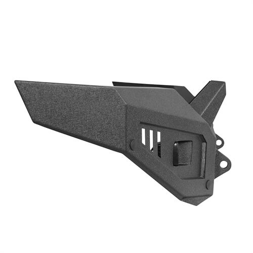 16-18 Silverado 1500 Aftermarket Full-Width Front Bumper w/ Winch Plate & LED Lights - Hooke Road b9026 18