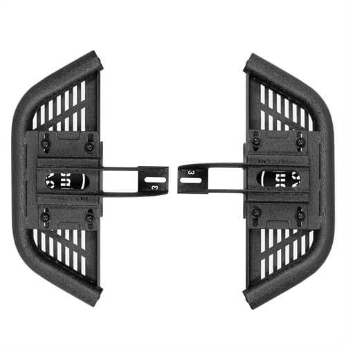 Load image into Gallery viewer, Side Hoop Steps Kit Jeep Wrangler Parts For 2007-2018 Jeep Wrangler JK 2-Door - Hooke Road b2095s 20