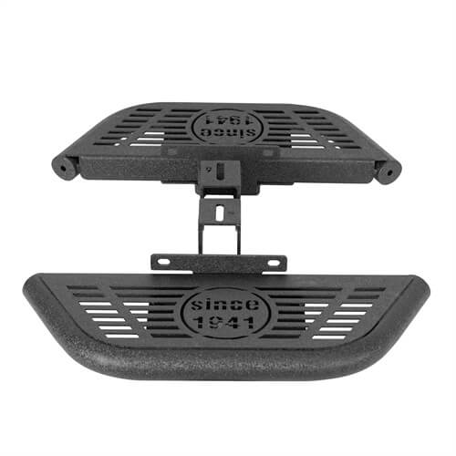 Load image into Gallery viewer, Side Hoop Steps Kit Jeep Wrangler Accessories For 2018-2023 Jeep Wrangler JL 2-Door - Hooke Road b3060s 20