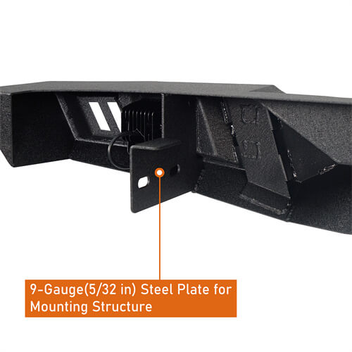 Load image into Gallery viewer, 2007-2018 Jeep JK Rear Bumper Hooke Road Bumpers 4x4 Jeep Parts - Hooke Road b2097s 15